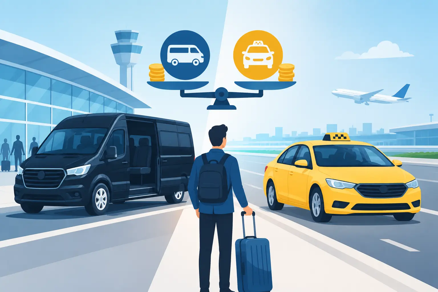 Airport Transfer Versus Taxi Cost: Which Saves More?